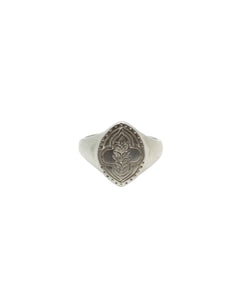 Hunt of Hounds Abundance Signet Ring in Silver