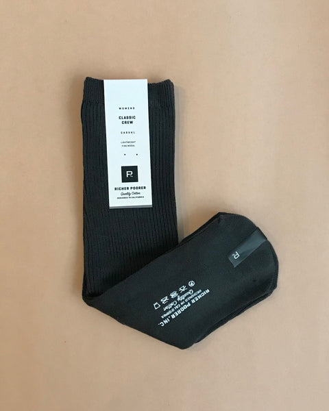 Richer Poorer Women's Nightingale Socks in Charcoal