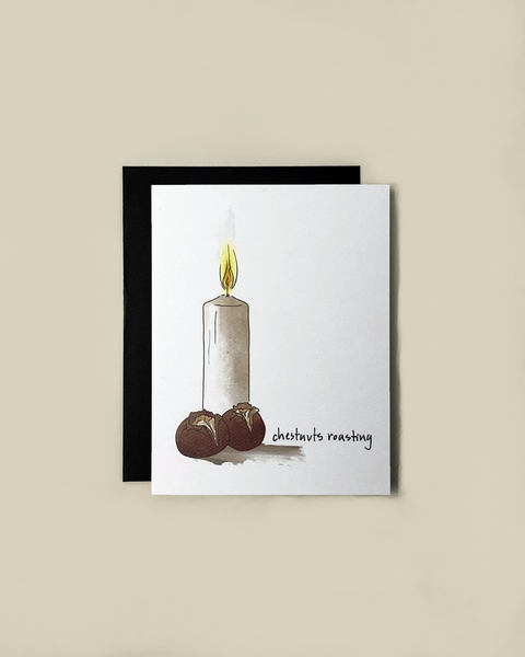 Say it With Sarcasm Chestnuts Card