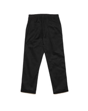 Load image into Gallery viewer, Taikan Men&#39;s Relaxed Chino in Black laying flat
