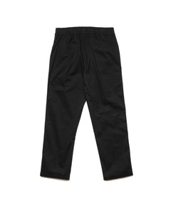 Taikan Men's Relaxed Chino in Black laying flat
