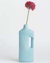 Load image into Gallery viewer, Middle Kingdom Motor Oil Bottle Vase with a pink flower
