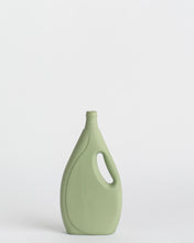 Load image into Gallery viewer, Middle Kingdom Laundry Detergent Vase in sage against white background
