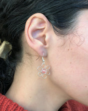 Load image into Gallery viewer, Funky Jewelry Floral Moonstone Earring
