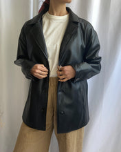 Load image into Gallery viewer, NA-KD Short PU Jacket in Black
