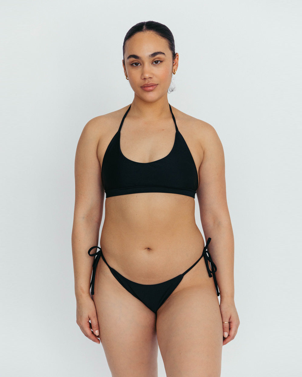 Saltwater Collective Halle Swimsuit Top in Black
