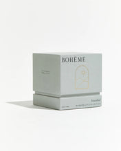 Load image into Gallery viewer, Boheme Fragrances Istanbul Candle&#39;s box sitting on an angle on a white surface
