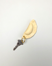 Load image into Gallery viewer, Melo Melo Pierogi Leather Keychain
