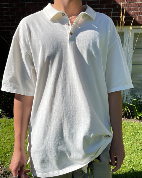 Richer Poorer Men's Relaxed Polo in Bone