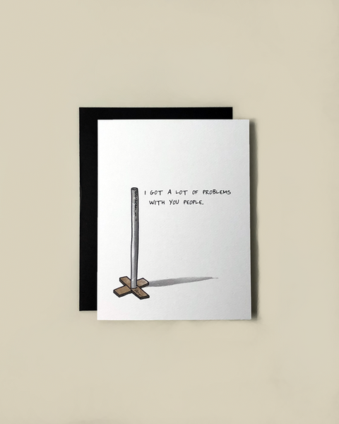 Say it With Sarcasm festivus card