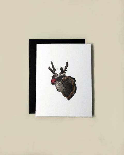 Say it With Sarcasm rudolph card