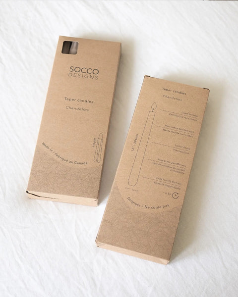 Socco Designs Taper Candles