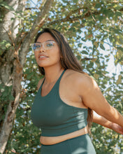 Load image into Gallery viewer, Girlfriend Collective Topanga Bra in Moss
